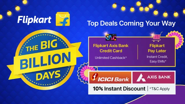 Flipkart's upcoming Big Billion Days sale